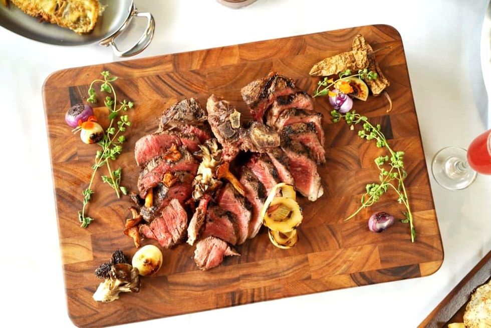 Davis St Mark Holley porterhouse