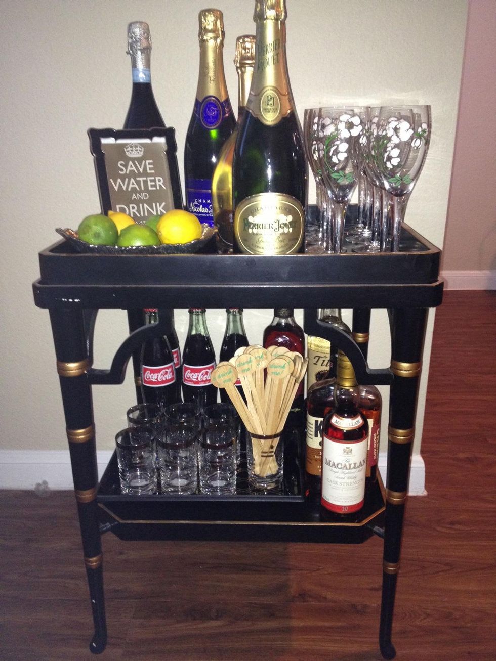 Davon bar cart complete December 2013