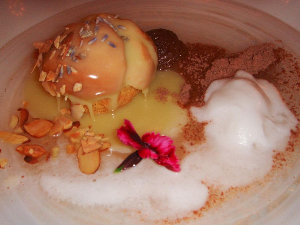 Davon, Granduca dinner, South of France Meets Italy, March 2013, Nutella profiterole