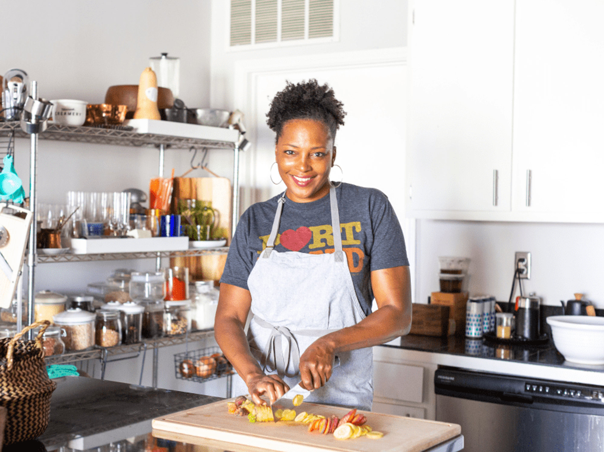Dawn Burrell will host three of her fellow Top Chef contestants.