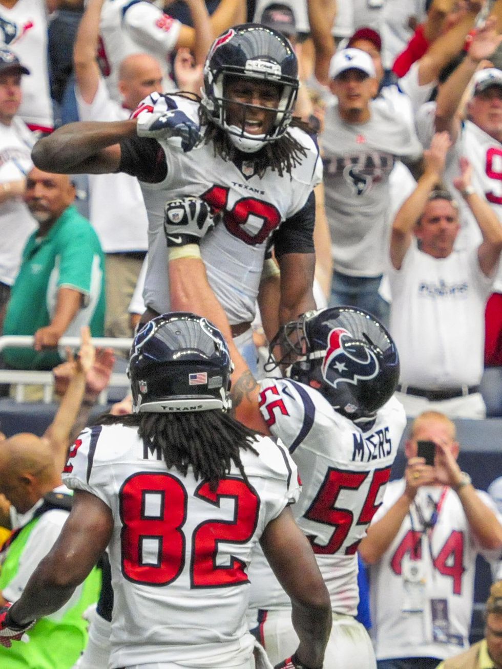 DeAndre Hopkins Myers lift Texans Titans