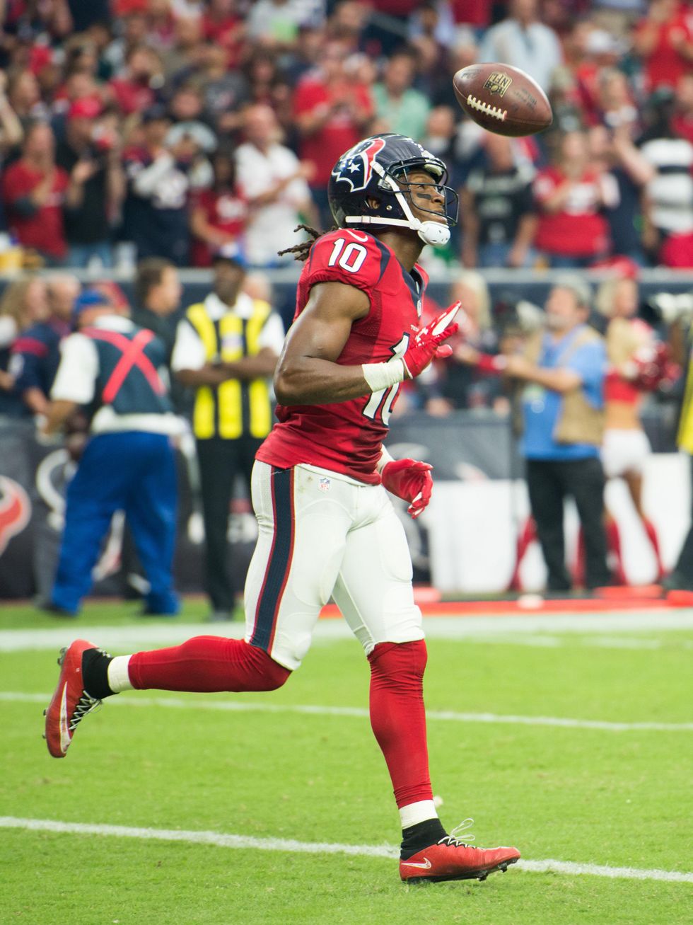 DeAndre Hopkins Texans ball