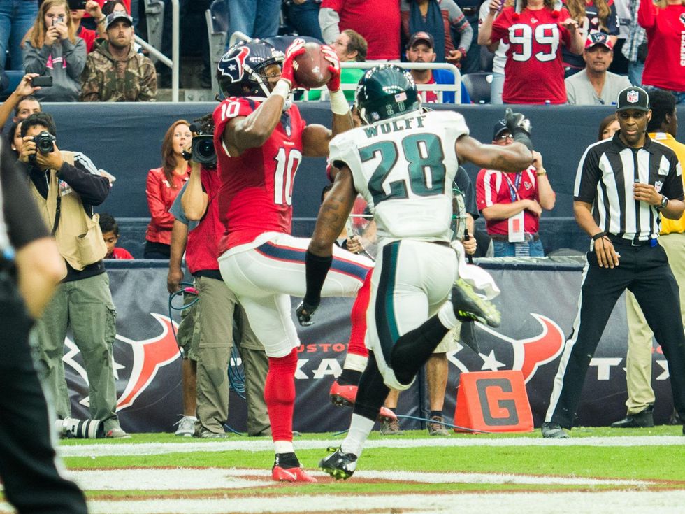 DeAndre Hopkins Texans Eagles catch