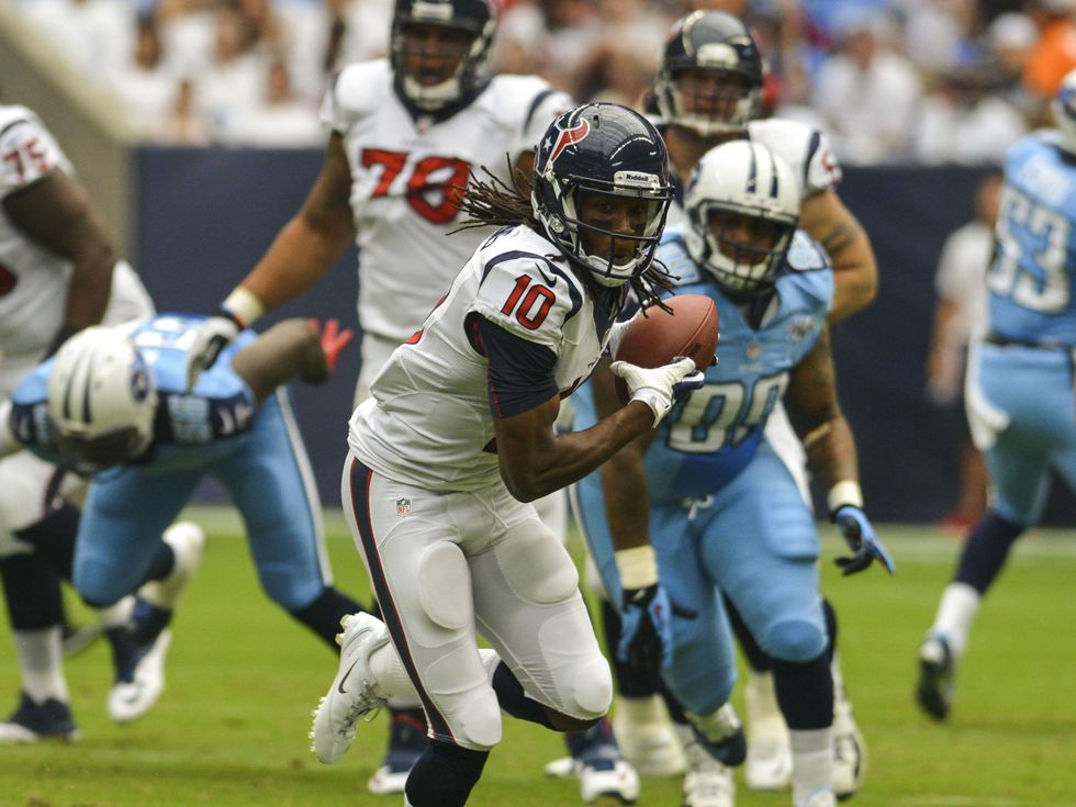 DeAndre Hopkins Texans Titans