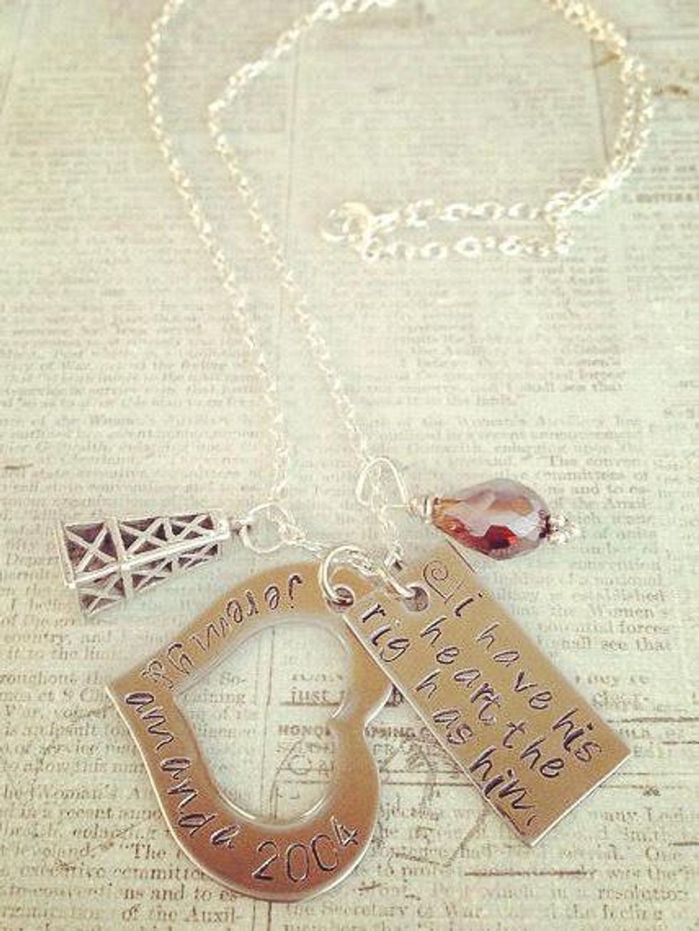 Deborah Elias, January fab finds, January 2013, Stamped & Strung, necklace, jewelry