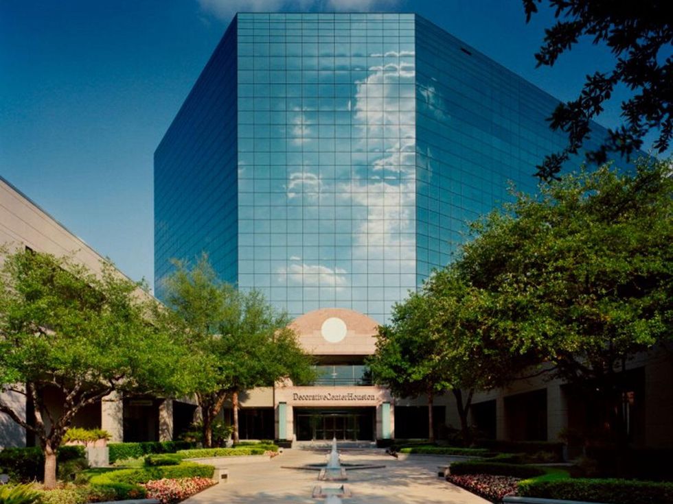 Decorative Center Houston building fountain
