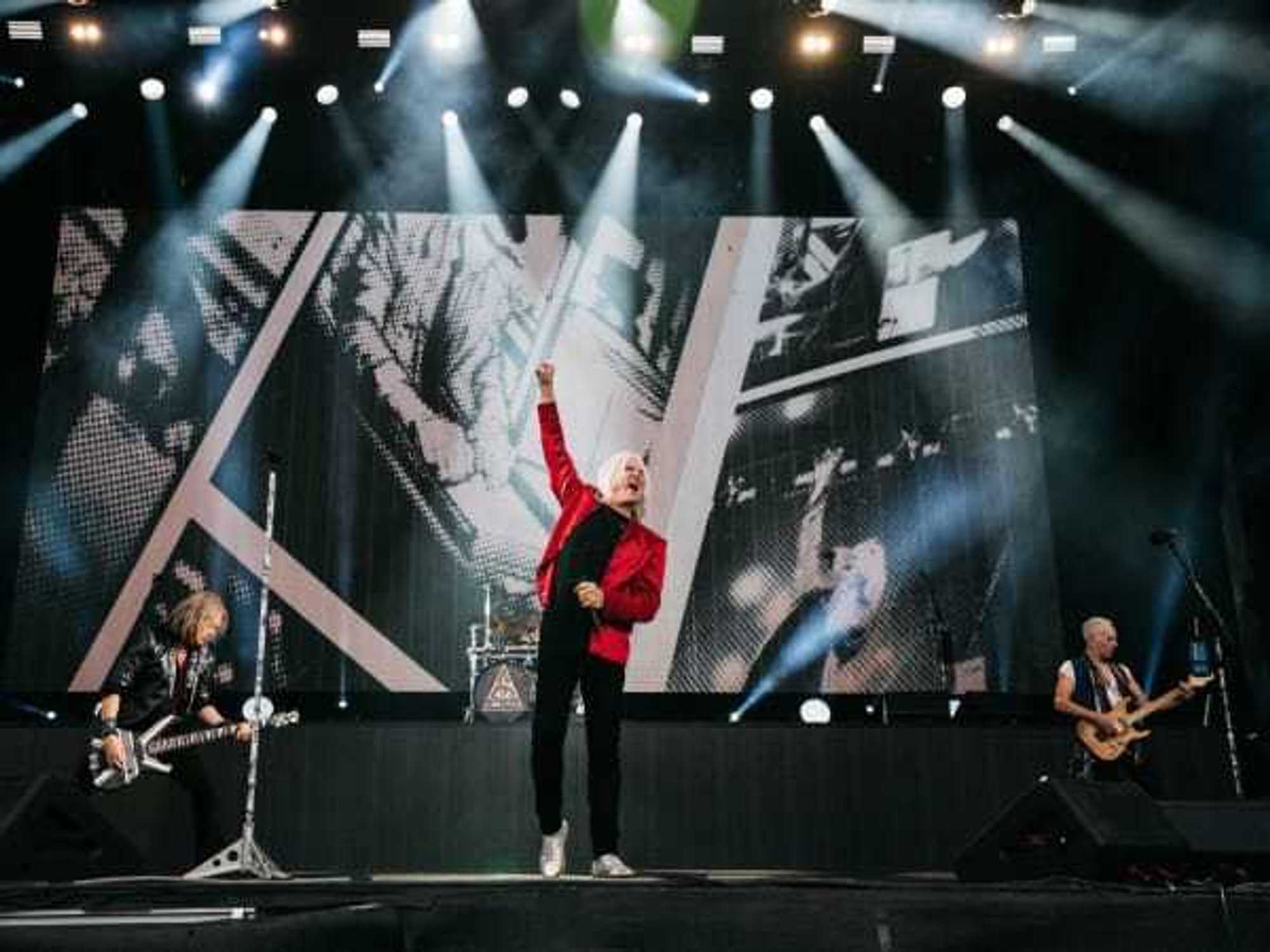 Def Leppard in concert in 2026