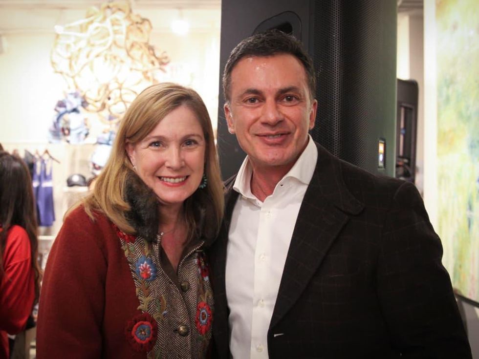 Define Body and Mind holiday soiree Billye Tezel, Monsour Taghdisi