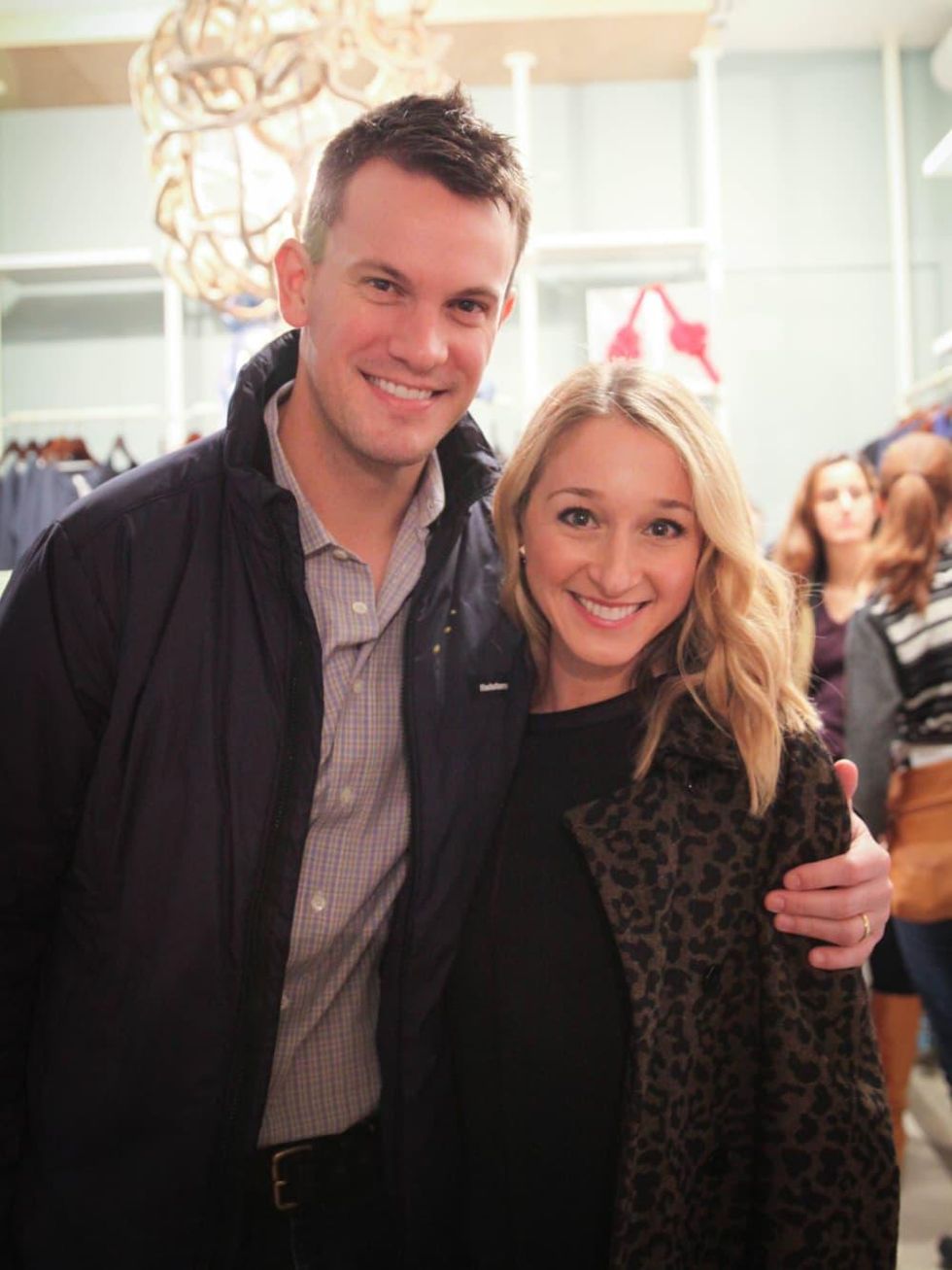 Define Body and Mind holiday soiree James Stewart, Erin O'Leary Stewart