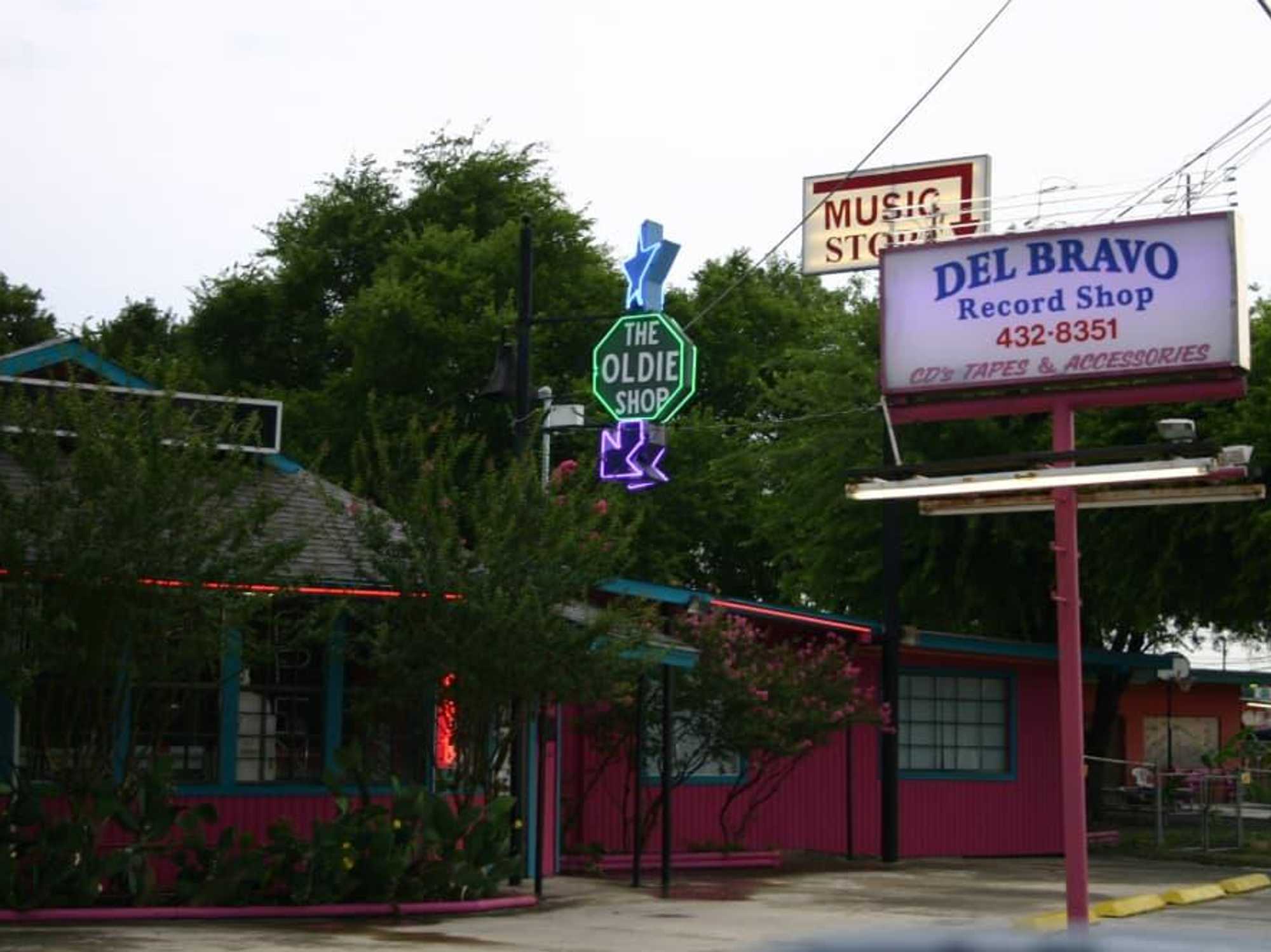 Del Bravo Record Shop San antonio