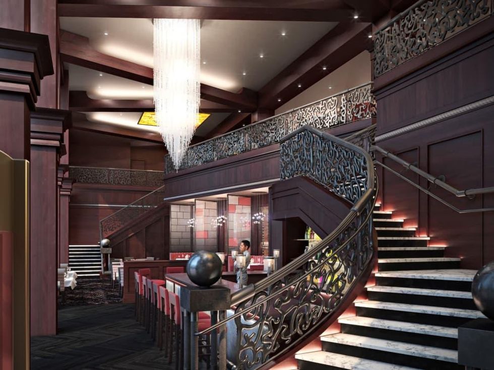 Del Frisco's Double Eagle Steakhouse remodeling rendering