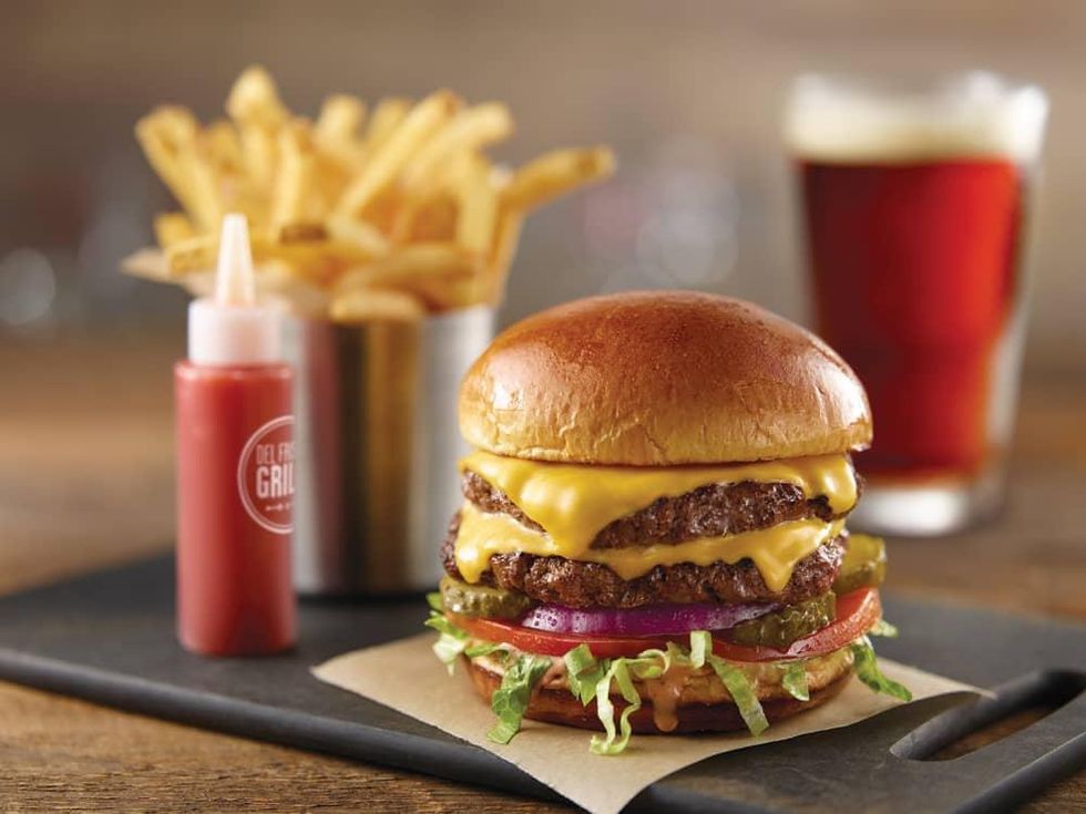 Del Frisco's Grille Cheeseburger