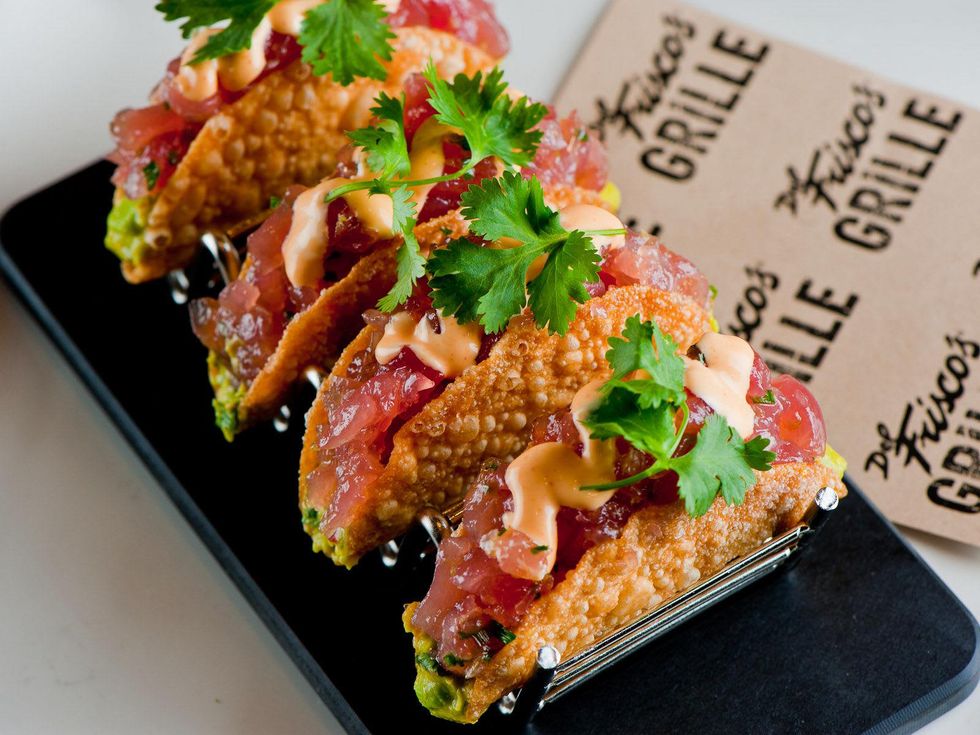 Del Frisco's Grille, March 2013, Ahi Tacos