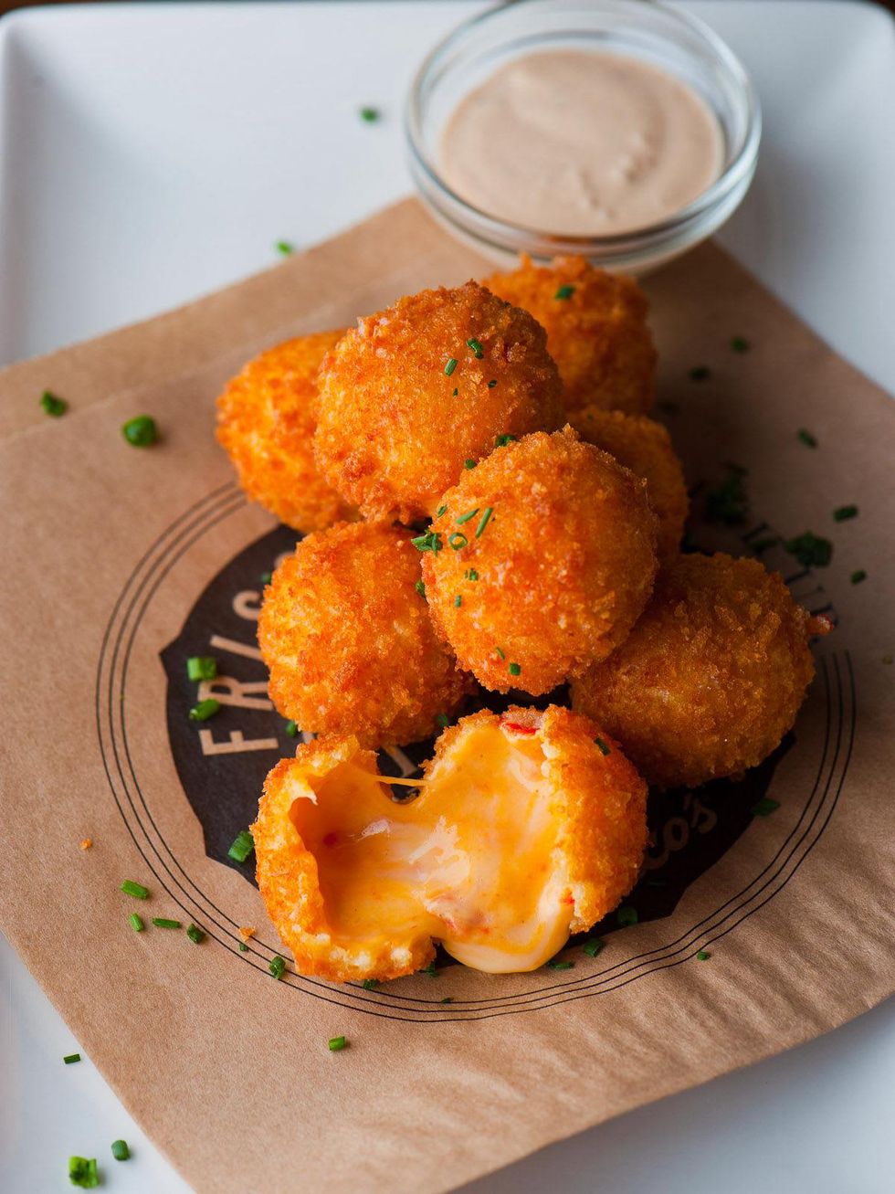 Del Frisco's Grille, March 2013, Pimento Cheese Fritters