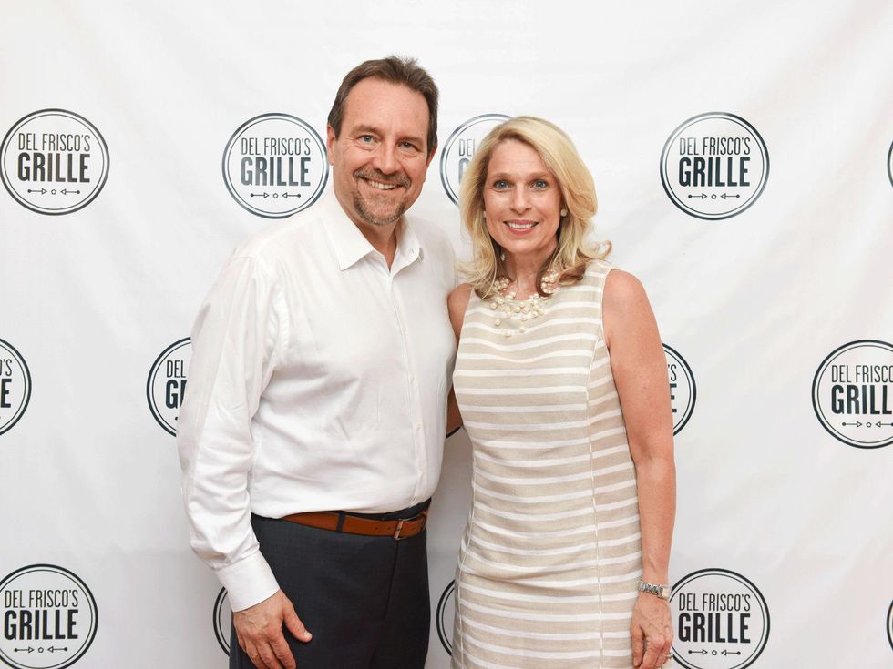 Del Frisco's Opening Woodlands Del Frisco\u2019s CEO Mark & Shelly Mednansky