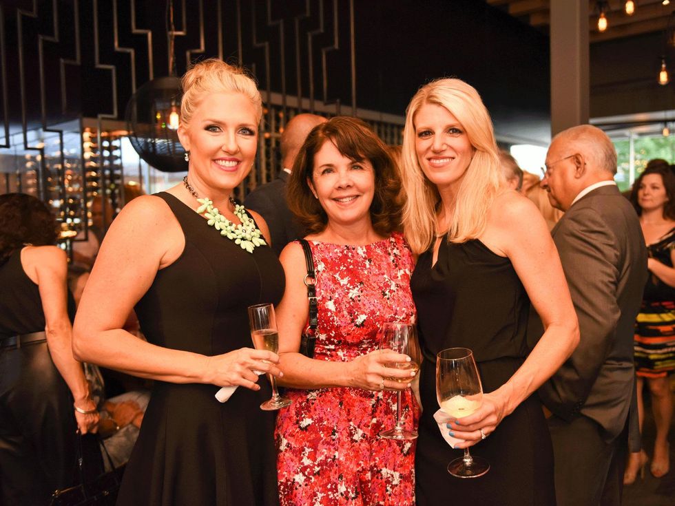 Del Frisco's Opening Woodlands Tiffany McClung, Karey Miller, Debbie Melzer