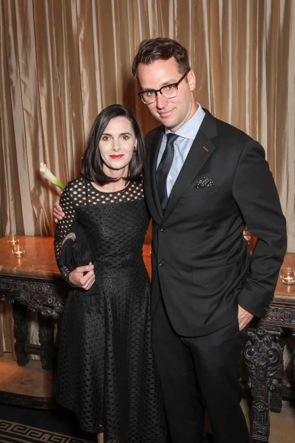 Delicia Harvey, John Carrithers at Houston Arts Alliance performance by Audra McDonald