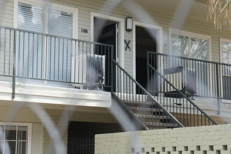 demolition prepration begins for Ashby highrise April 2013