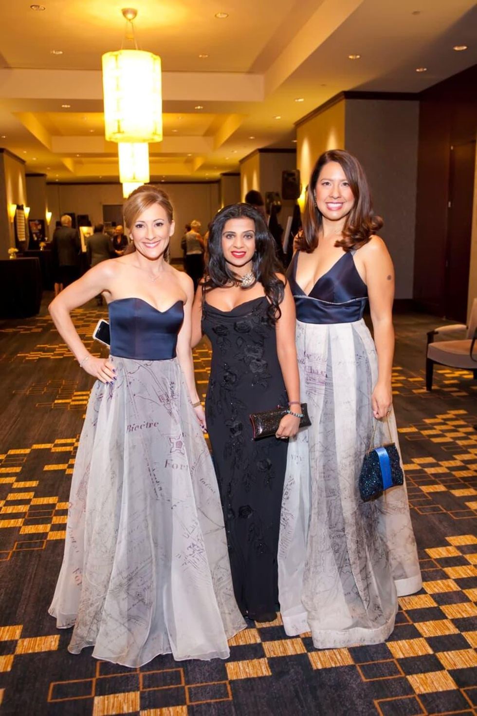 Dena Winkler,Farida Abjani, Anika Jackson at Planned Parenthood Gala