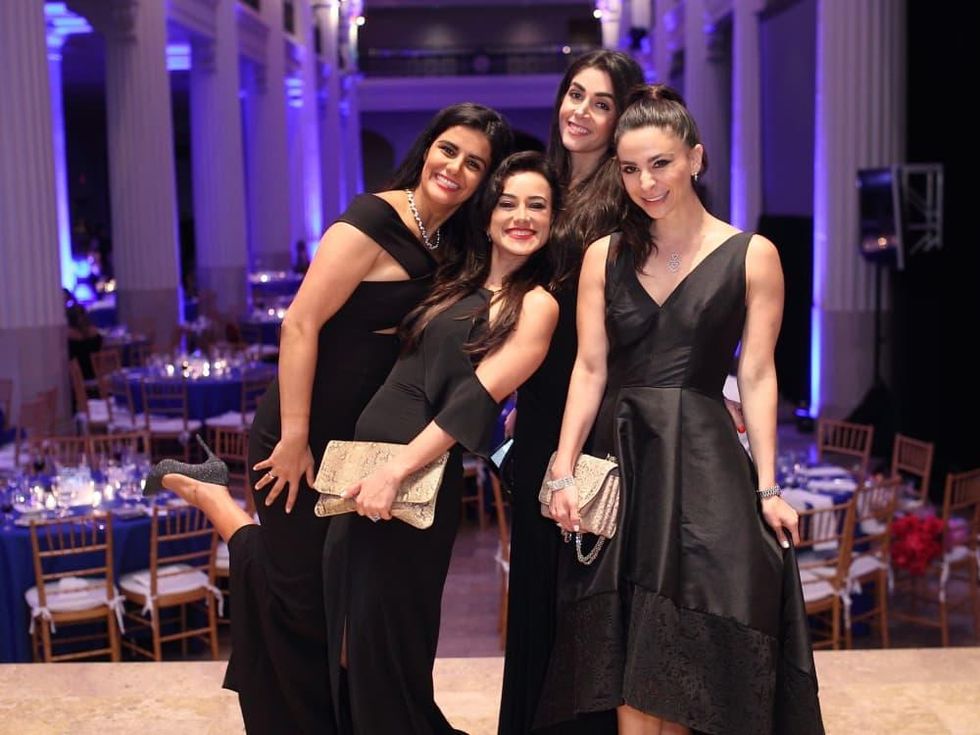 Denali Foundation Gala, Naseem Athari, Maryam Afshari Khreibani, Sahar Athari, Shadi Abedin = CROPPED Photo