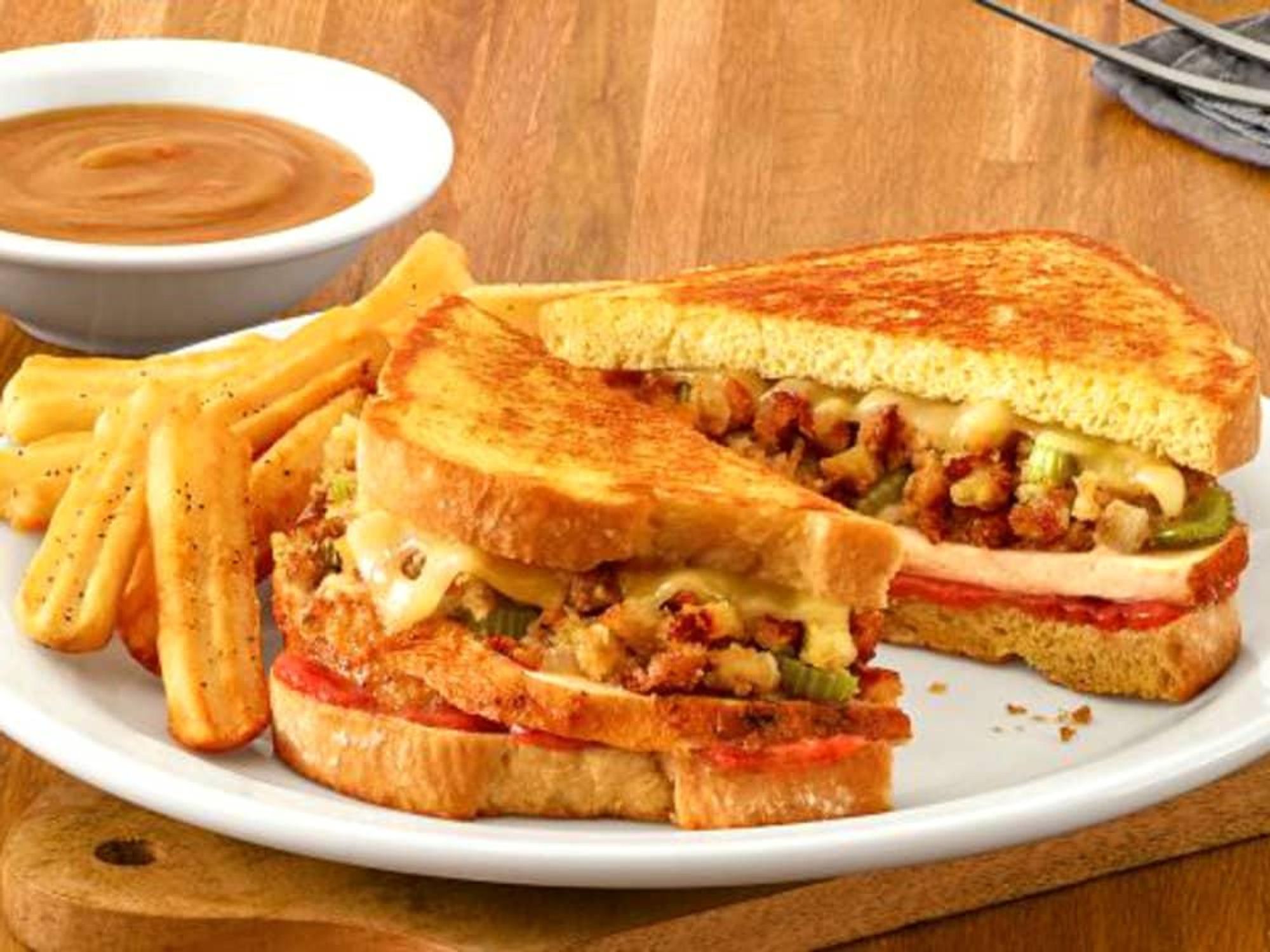denny's turkey and dressing dinner pack Denny's Turkey & Dressing Dinner Pack is Here