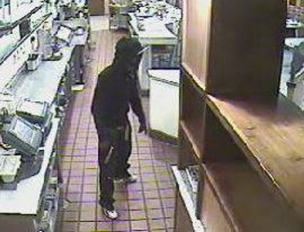 Denny's shooting surveillance shot 3 RUN FLAT