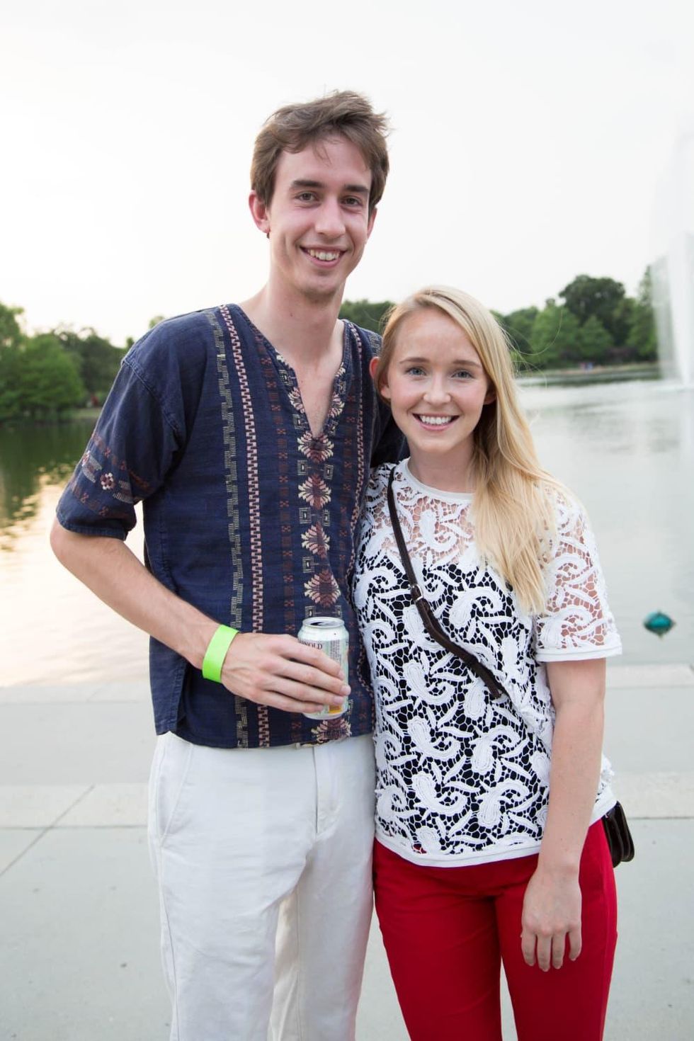 Derek Aegerter, Andrea Aegerter at Urban Green Overboard party