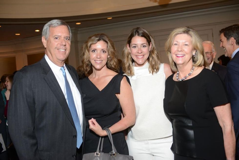 Derek Munger, from left, Amy Munger, Elizabeth Stiver and Kathy Munger at the Amazing Place Luncheon October 2014