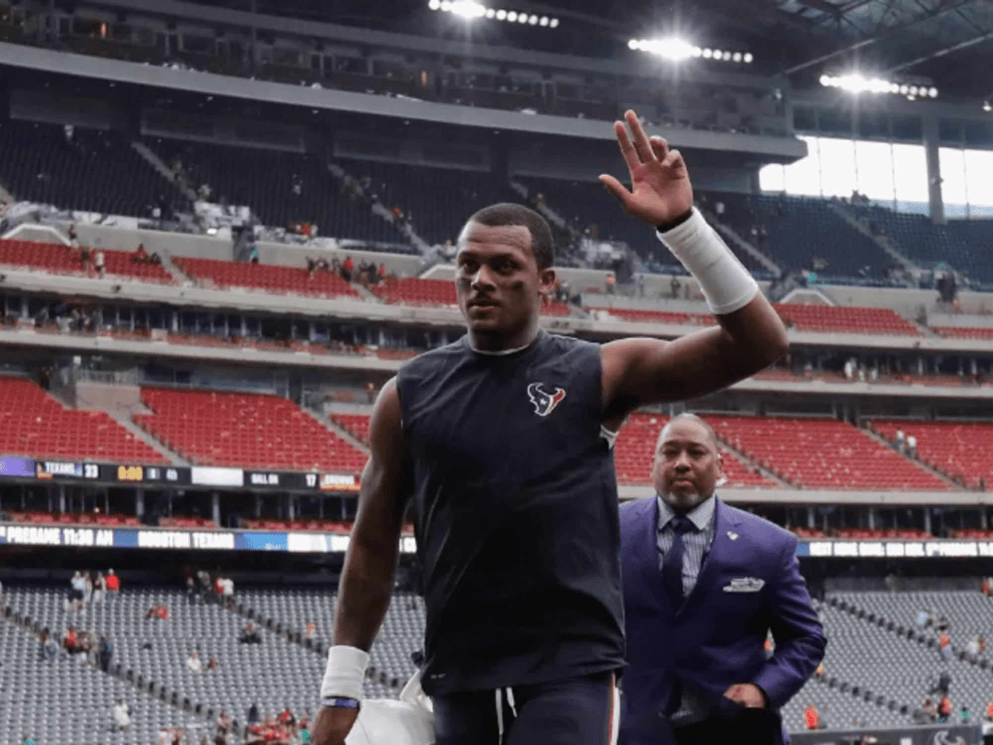 Deshaun Watson after win over Cleveland on October 15 2017