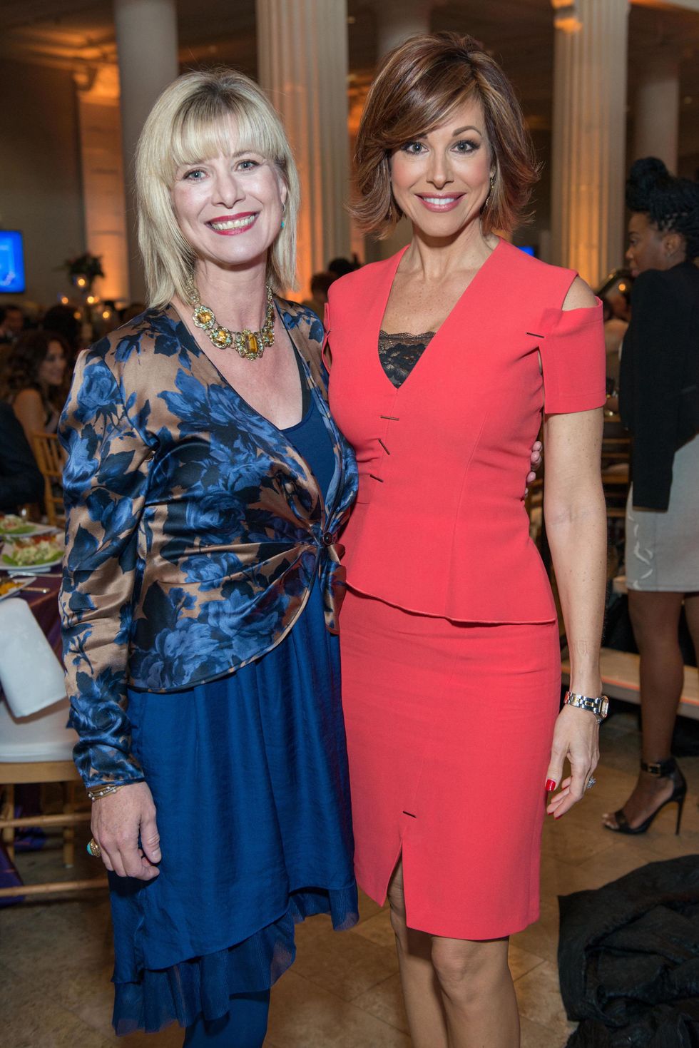 Dessa Turner, left, and Dominique Sachse at the Legacy Luncheon September 2014