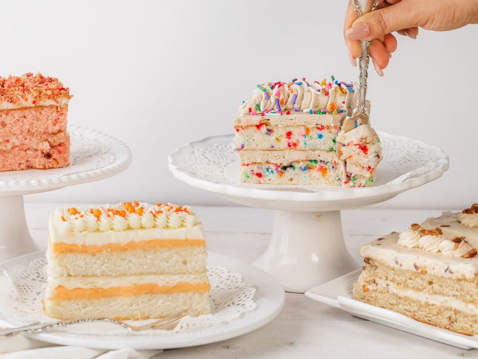 Dessert Gallery Woodlands cake slabs