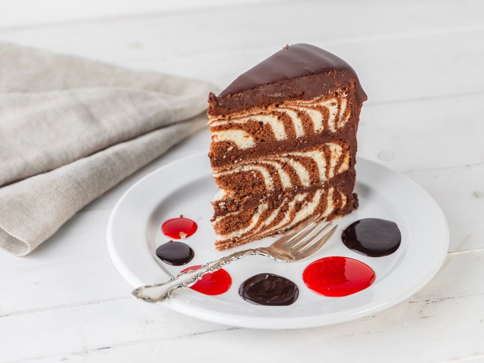 Dessert Gallery Woodlands marble cake