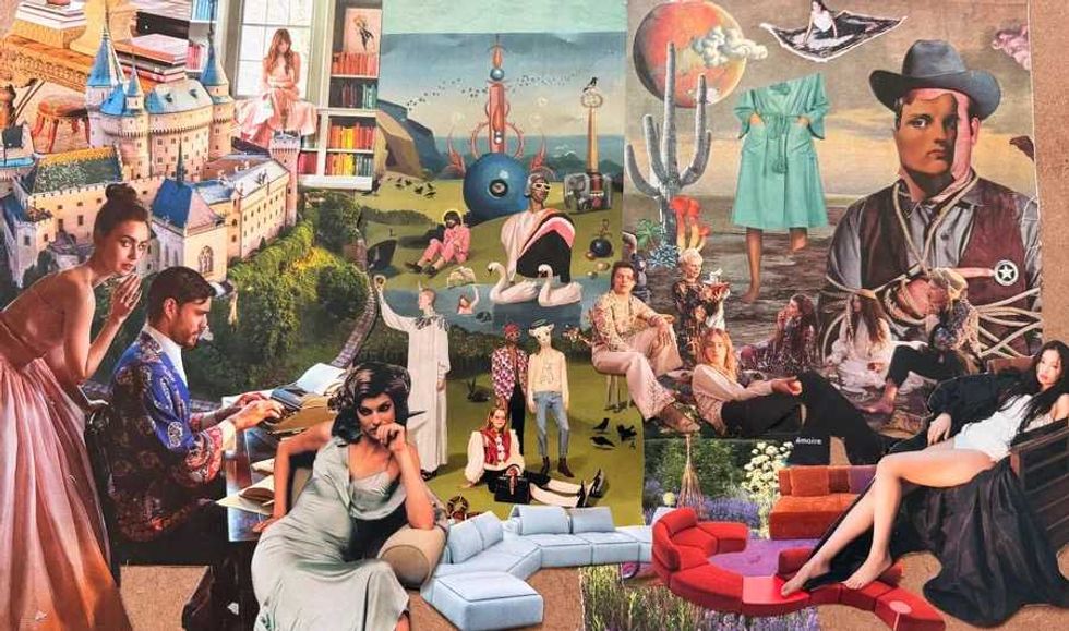 All Girls Love presents "Destiny's Print: Art of Collage" opening reception