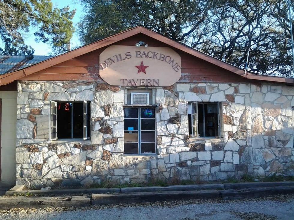 Devil's Backbone Tavern in Fischer, Texas
