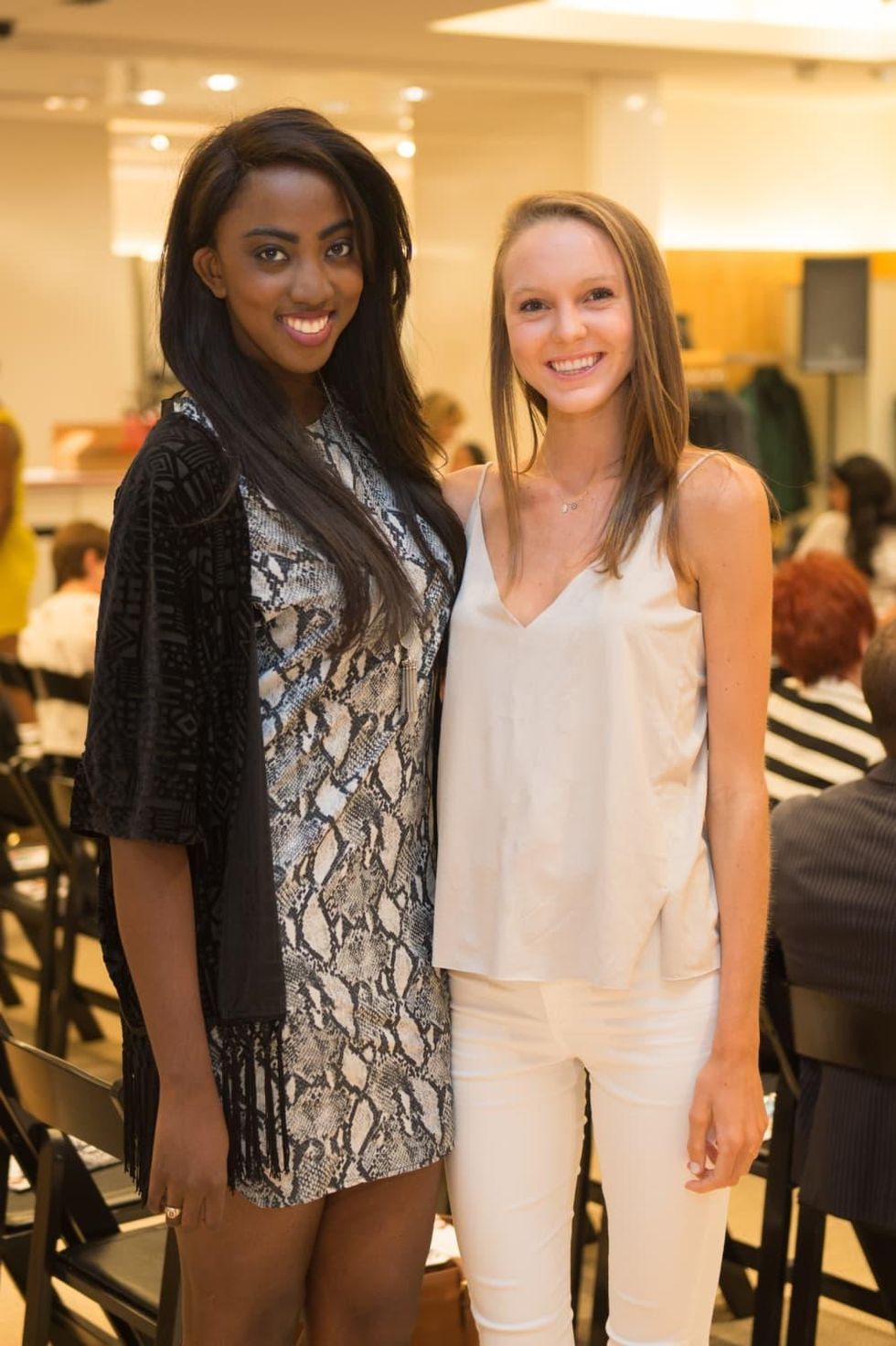Devon Sells and Alex Odum at Neiman Marcus Trend Event