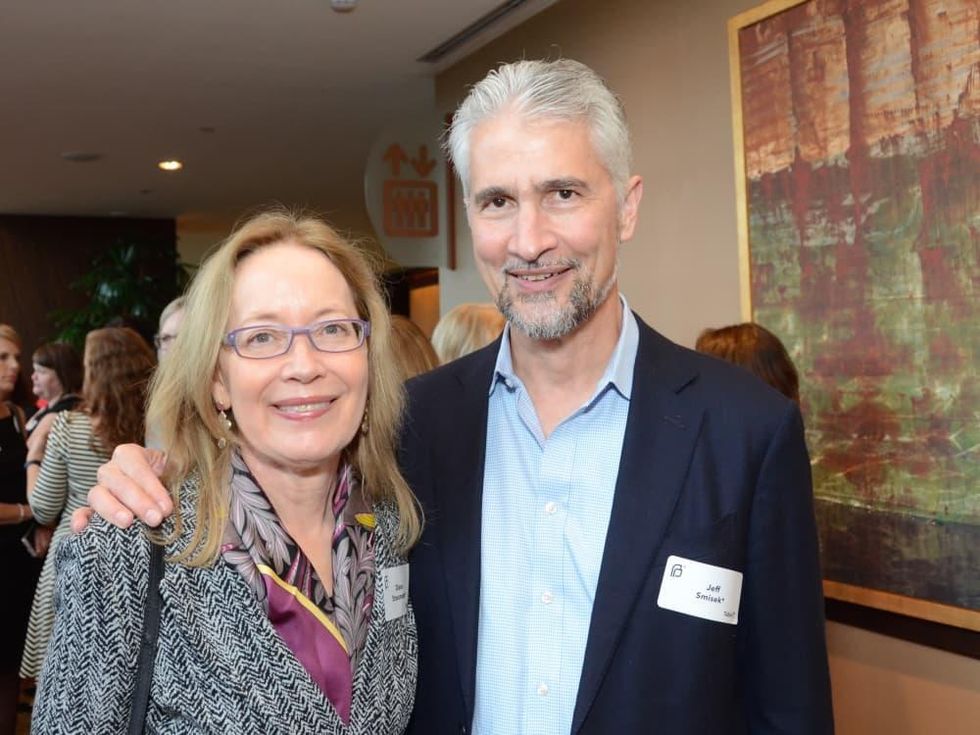 Diana Strassmann, Jeff Smisek at Planned Parenthood luncheon