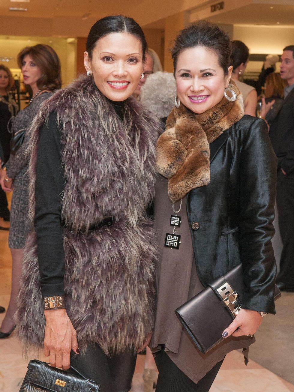 Diane Lokey Farb salute, October 2012, Duyen Huynh, Katherine Le