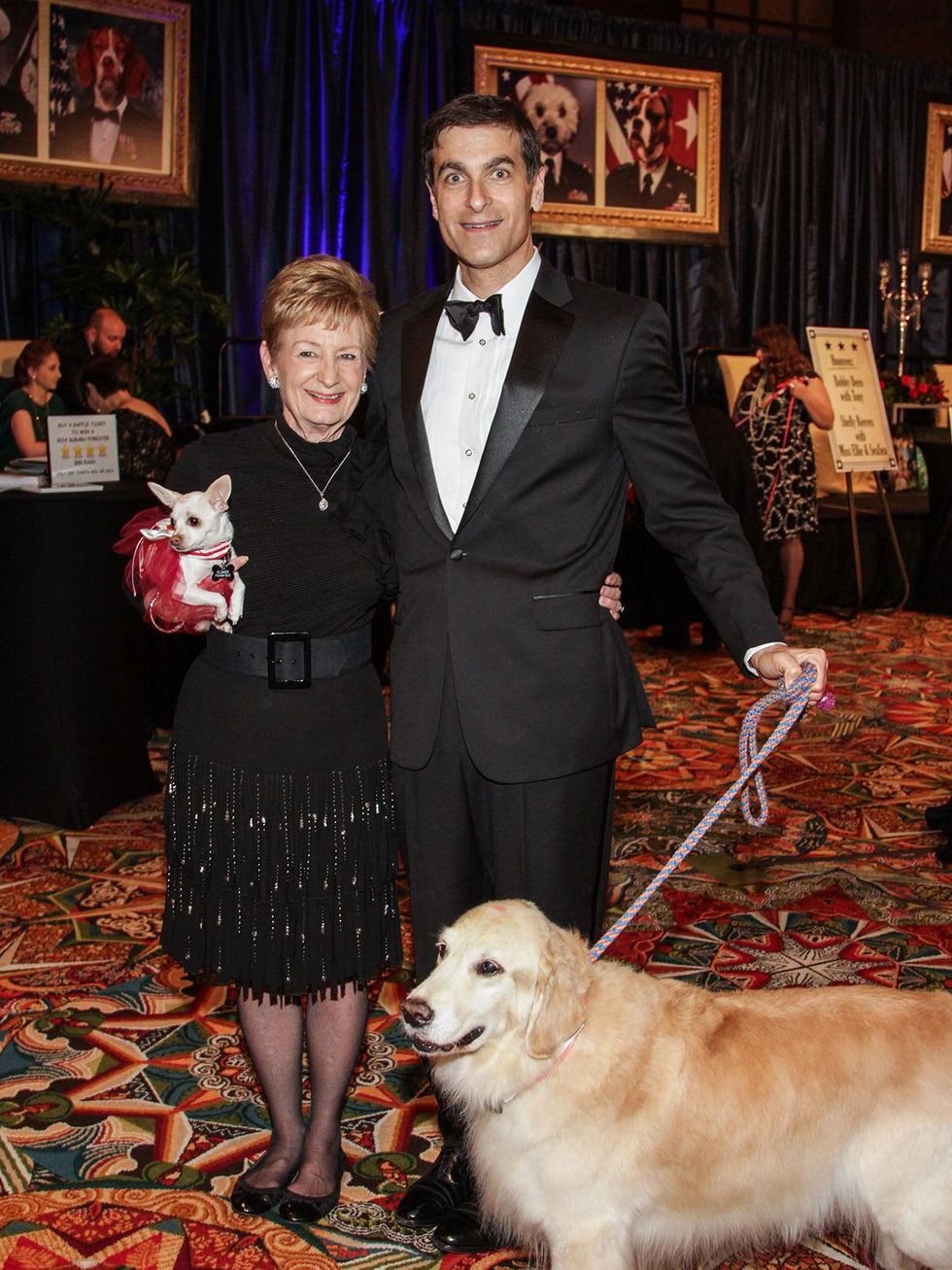 Diane Mattly and Dominic Cellitti at the Citizens for Animal Protection Gala November 2013