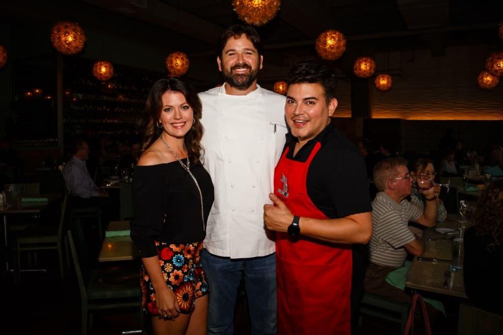 Dine Out for Life 4/16 Reef, Jennifer Caswell, Bryan Caswell, Edward Sanchez