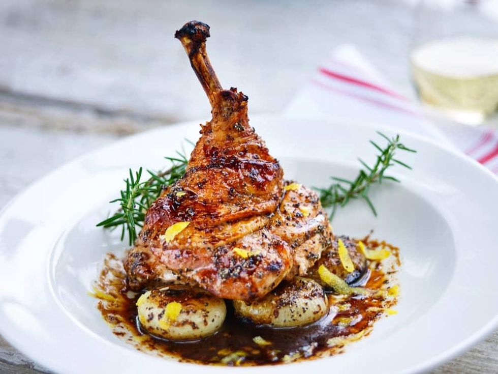 Dining out for Life B&B Butchers pork shank