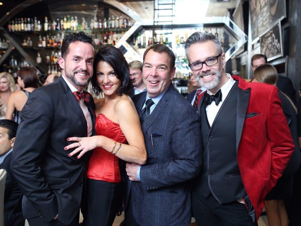 Dining Out for Life Fritz McDonald, Jessica Rossman, Peter Martino, Michael Pearce