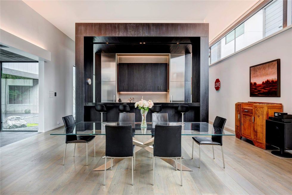 Dining room and kitchen of 1531 Milford Street