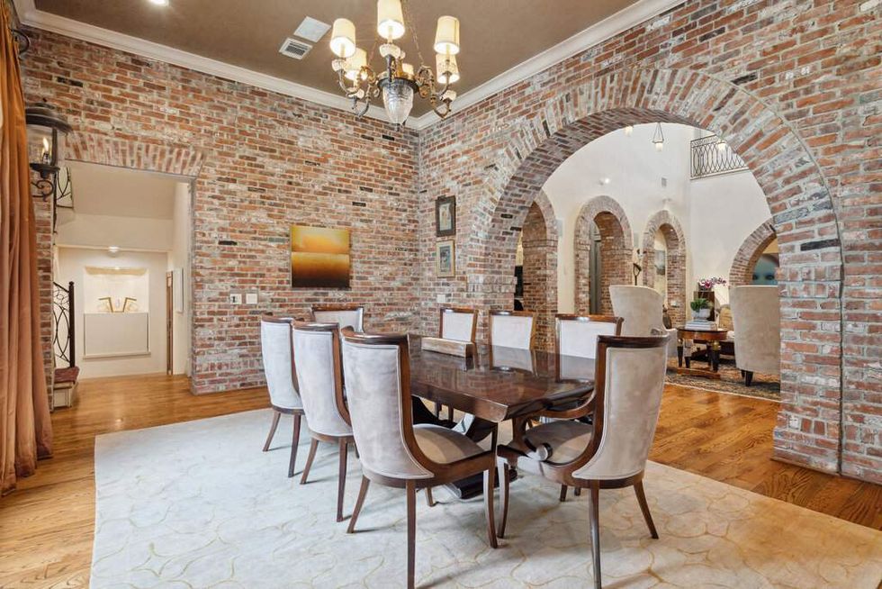 Dining room of 3207 Sackett St.