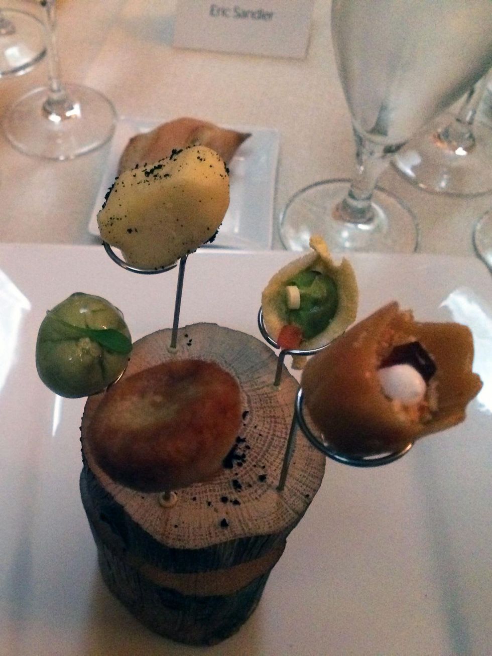 Dinner by Roca brothers at Rienzi house August 2014