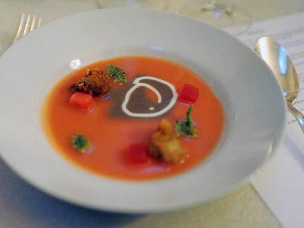 Dinner by Roca brothers at Rienzi house August 2014