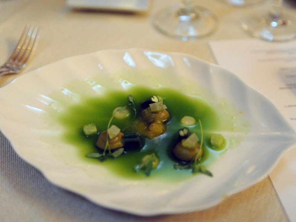 Dinner by Roca brothers at Rienzi house August 2014