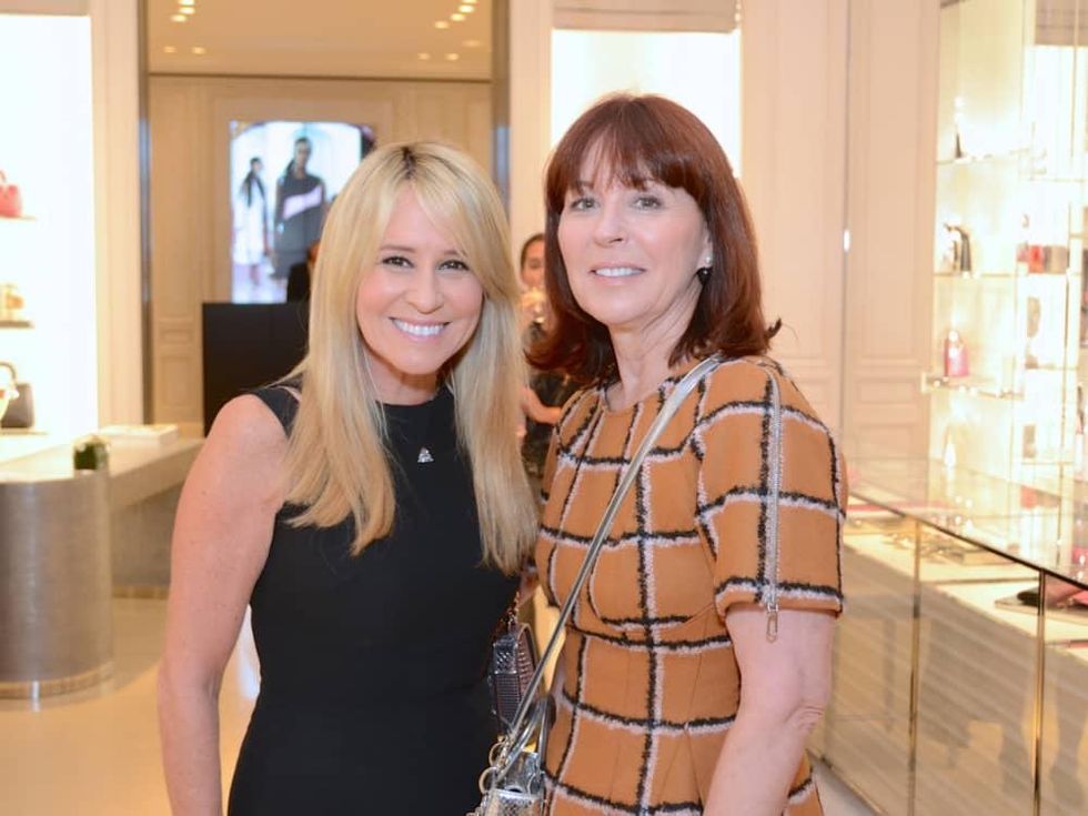 Dior grand opening Karen Watkins, Pamela Baxter