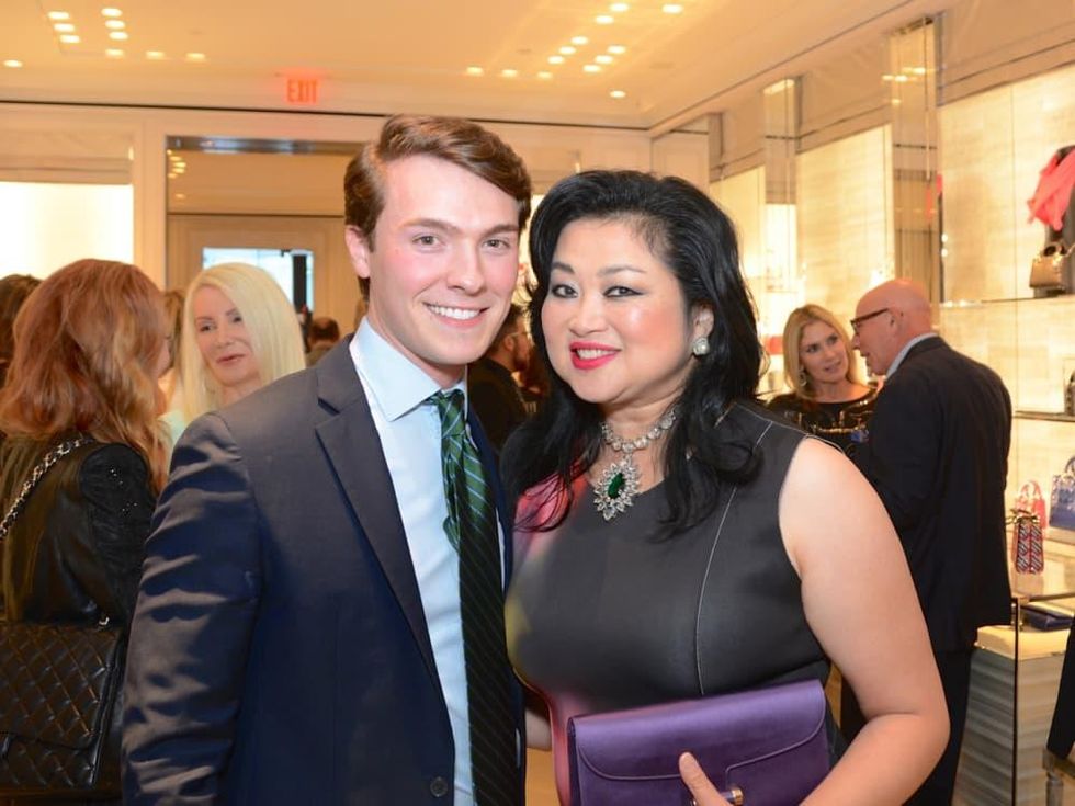 Dior grand opening William Finnorn, Gigi Huang