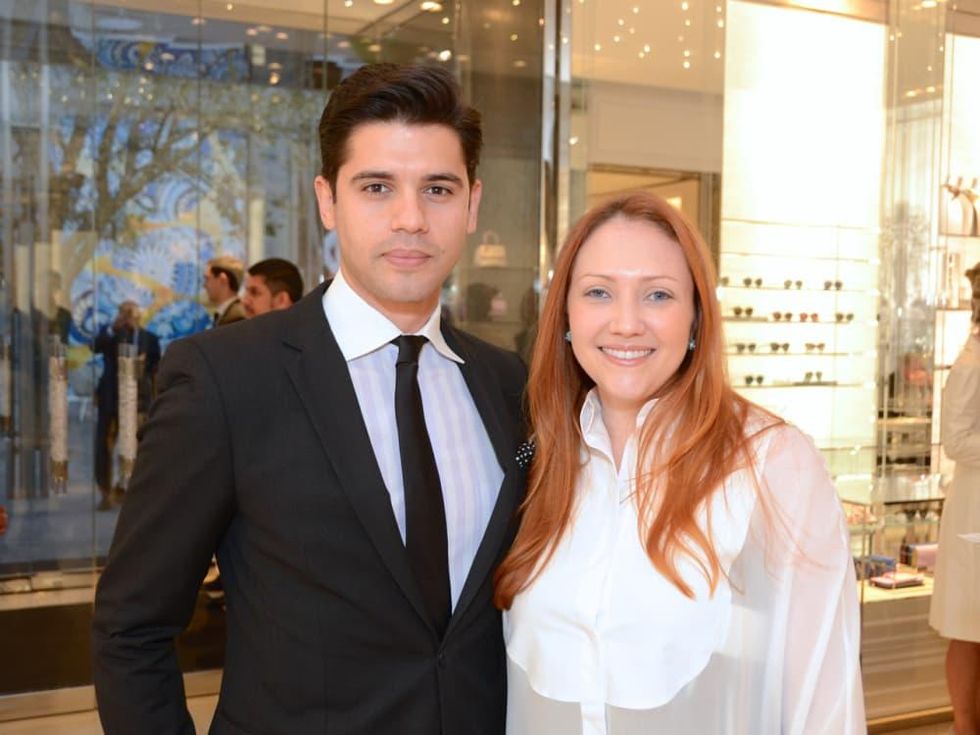 Dior grand opening Yuri Xavier, Meredit Xavier