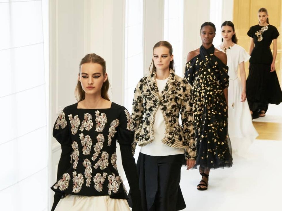 Dior haute couture runway show Paris finale